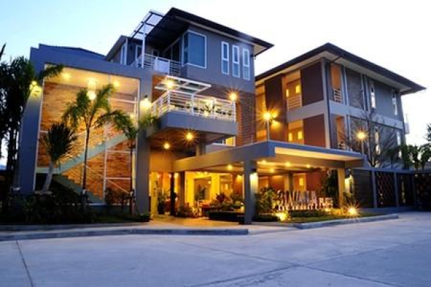 Contemporary Styled Standard Room Studio Apartment with a Communal Pool at Cherngtalay For Rent-1