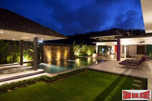 Brand New Mountain View Development â€“ Four bed pool villa for sale at Laguna-4