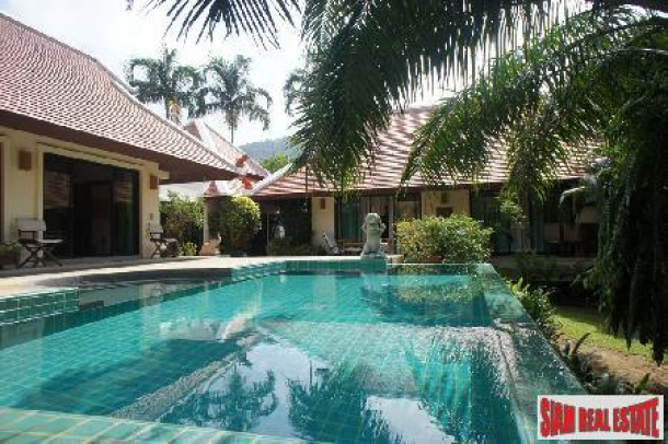 Nai Harn Baan Bua - Majestic Three Bedroom House with Private Swimming Pool For Sale at Nai Harn-1