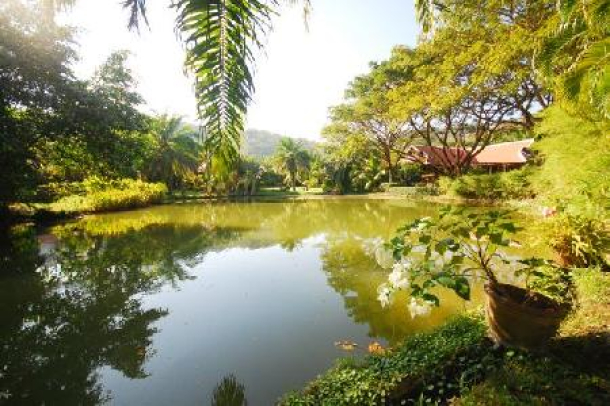Seven Bedroom Mansion with Private Swimming Pool and Extensive Gardens at Nai Harn For Sale-2