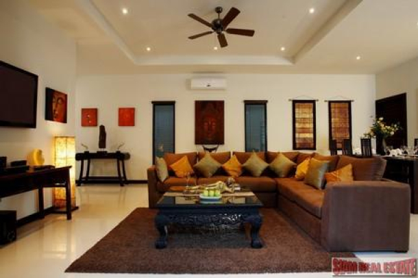 Sapphire Villa | Classy Four Bedroom Pool Villa For Holiday Rent at Nai Harn-4