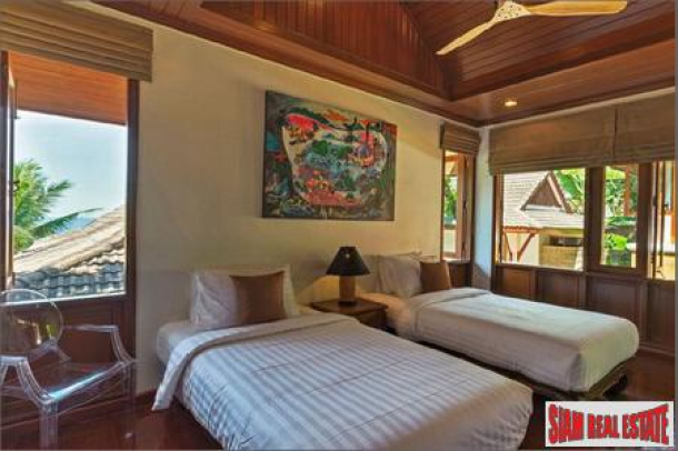 Baan Kata | Beautiful Modern Thai Villa with Unobstructed Sea Views For Sale-8