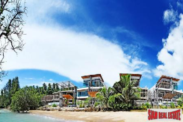 Classy Three Bedroom New Homes Directly on the Beach For Sale at Rawai-1