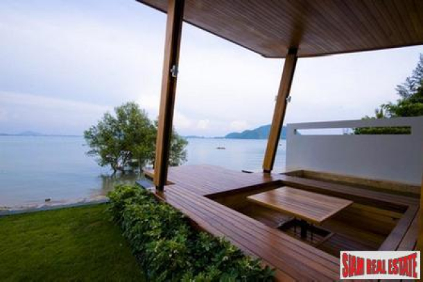 Classy Three Bedroom New Homes Directly on the Beach For Sale at Rawai-14