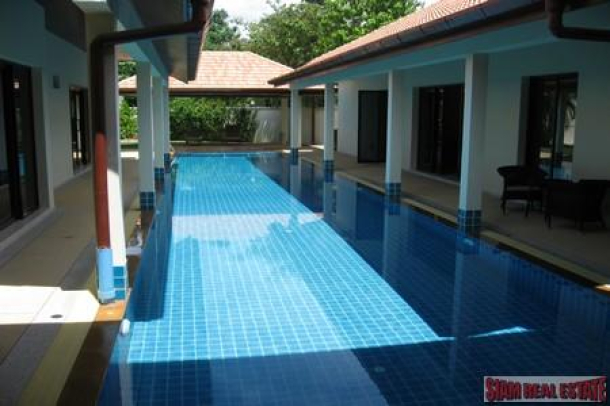 Spacious Pool Villa with Three Bedrooms For Rental at Chalong-2
