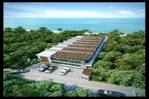 New Chic and Contemporary Townhomes Directly on the Beach For Sale at Rawai-1