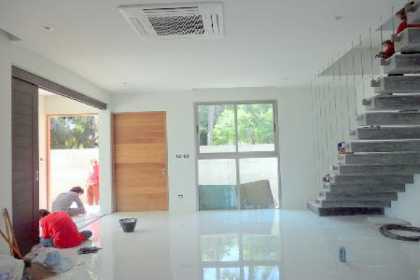 New Chic and Contemporary Townhomes Directly on the Beach For Sale at Rawai-16