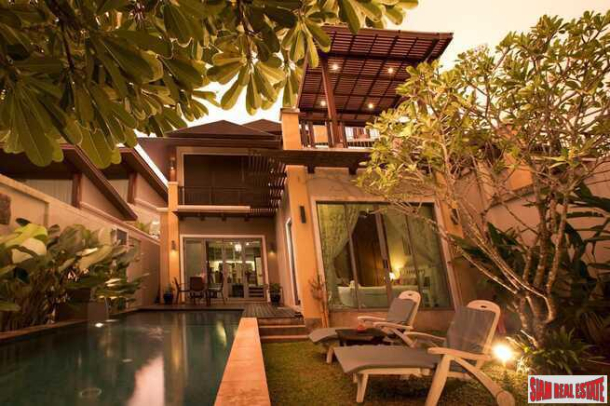Baan Wana Pool Villas | Spacious Modern Home with a Private Swimming Pool at Cheng Talay For Rent-1