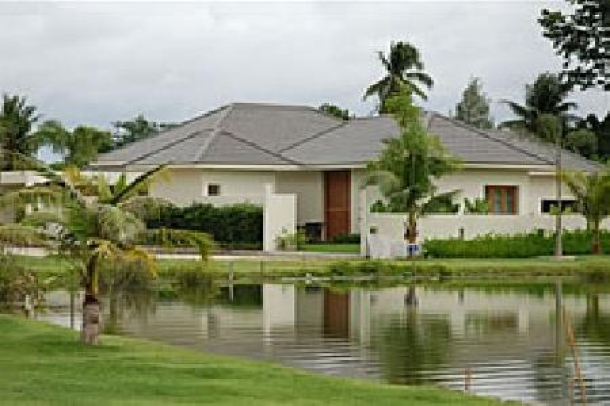 This development is a private accessible resort in Hua Hin with tropical surroundings with a private lake-2