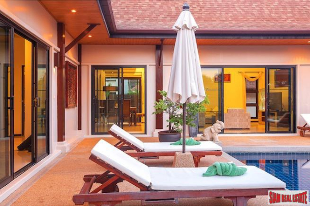 Three Bedroom Modern Pool Villa at Nai Harn For Rent-23