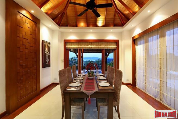 Modern Tropical Four to Six Bedroom House with Sea-Views For Sale at Surin-16