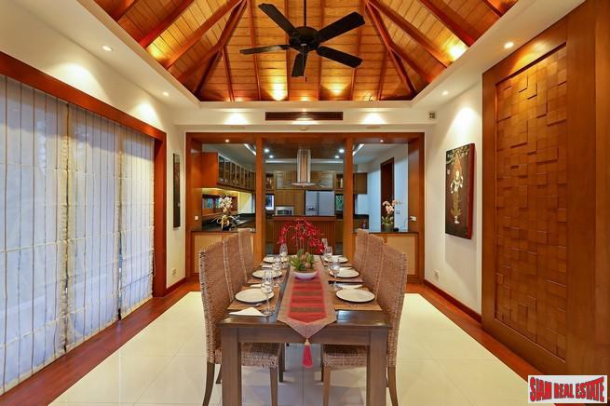 Modern Tropical Four to Six Bedroom House with Sea-Views For Sale at Surin-17