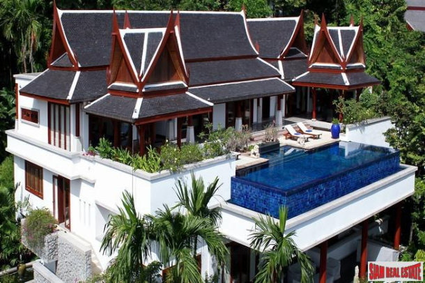 Modern Tropical Four to Six Bedroom House with Sea-Views For Sale at Surin-2