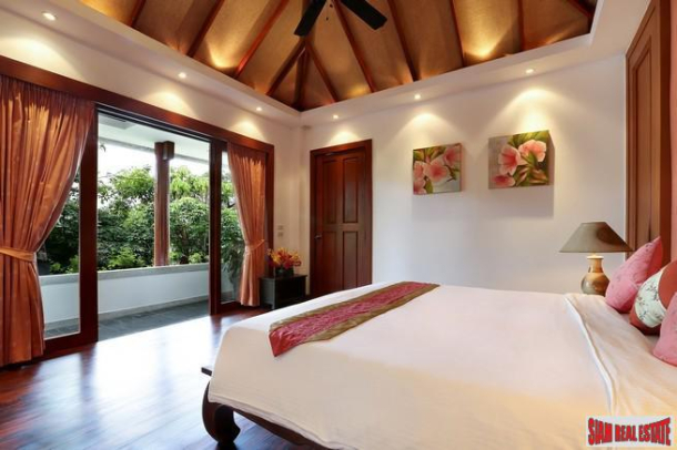 Modern Tropical Four to Six Bedroom House with Sea-Views For Sale at Surin-26