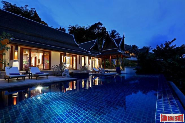 Modern Tropical Four to Six Bedroom House with Sea-Views For Sale at Surin-4