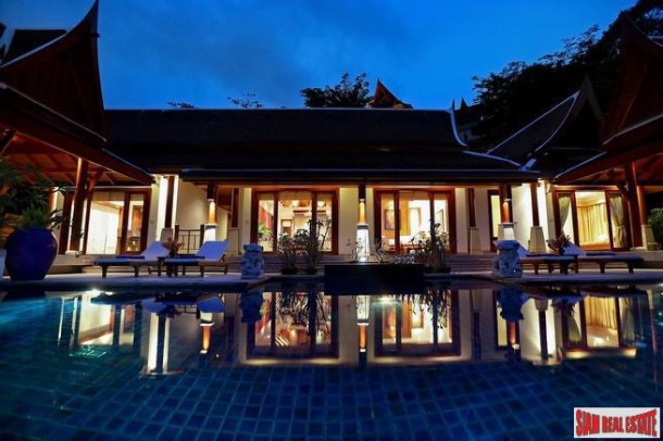 Modern Tropical Four to Six Bedroom House with Sea-Views For Sale at Surin-6