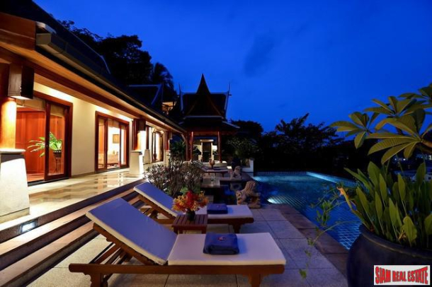 Modern Tropical Four to Six Bedroom House with Sea-Views For Sale at Surin-9