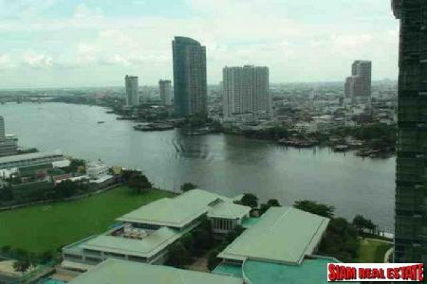 Chatrium Condominium | One Bedroom 24th Floor Condo with Seamless Views of Chao Phraya River for Rent-7