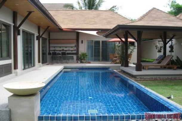Stylish Three Bedroom Pool Villa For Sale at Nai Harn-1