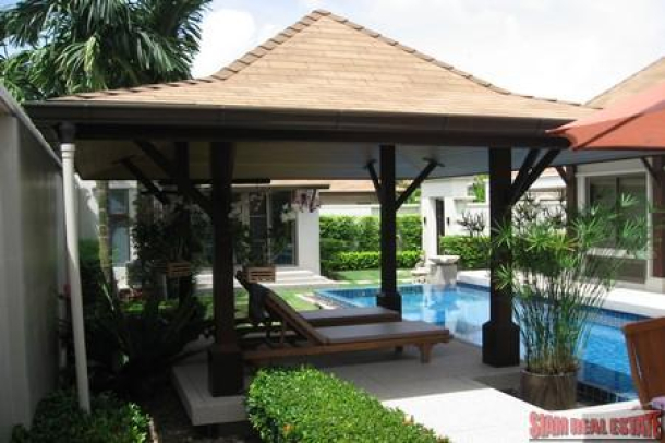 Stylish Three Bedroom Pool Villa For Sale at Nai Harn-12