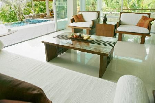 Royal Prestige | Modern Three Bedroom Pool Villa For Long Term Rent at Nai Harn-13