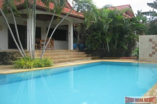 Royal Prestige | Modern Three Bedroom Pool Villa For Long Term Rent at Nai Harn-1