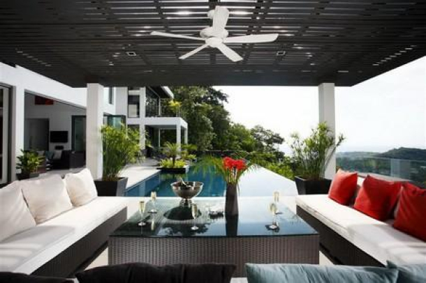 Villa Zamani | Chic and Luxurious Five Bedroom Sea-View House at Surin for Holiday Rental-7