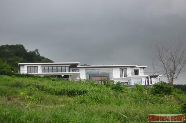 Three Rai one Ngan of Elevated Sea-View Land For Sale at Rawai-5