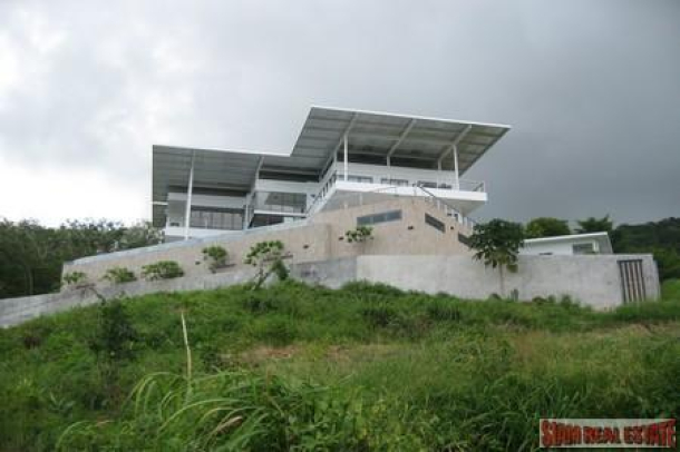Three Rai one Ngan of Elevated Sea-View Land For Sale at Rawai-6