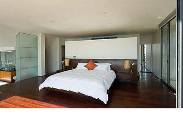 Three Bedroom Modern Pool Villa at Nai Harn For Rent-9