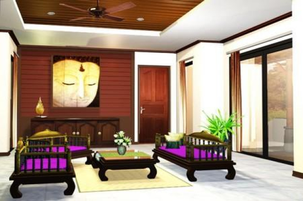 Two and Three Bedroom Balinese/Thai Villas with Sea-Views at Koh Lanta For Sale-3