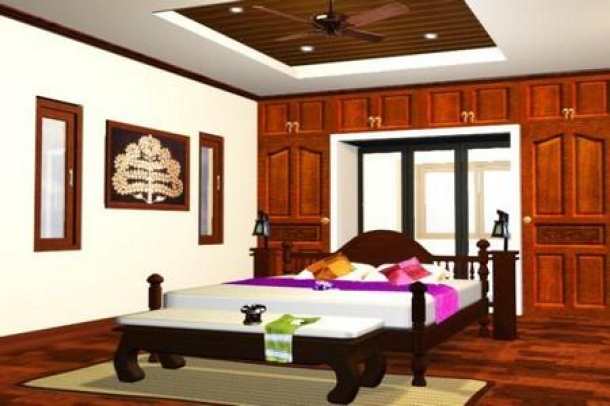 Two and Three Bedroom Balinese/Thai Villas with Sea-Views at Koh Lanta For Sale-4