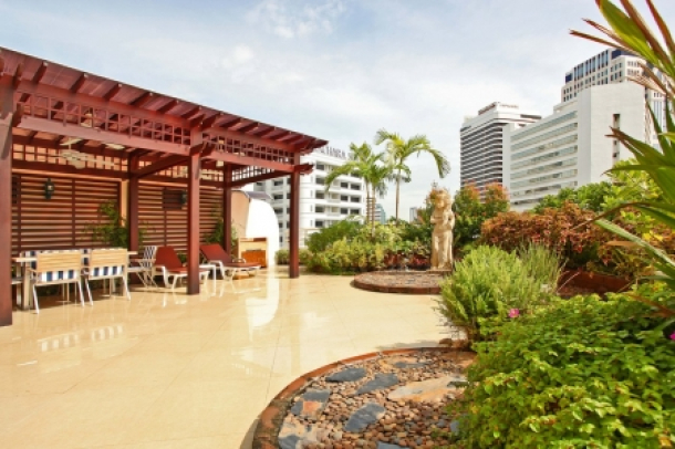 Saranjai Mansion | Impressive 3 Bedroom Sukhumvit Condo with Scenic Roof Garden for Rent-2