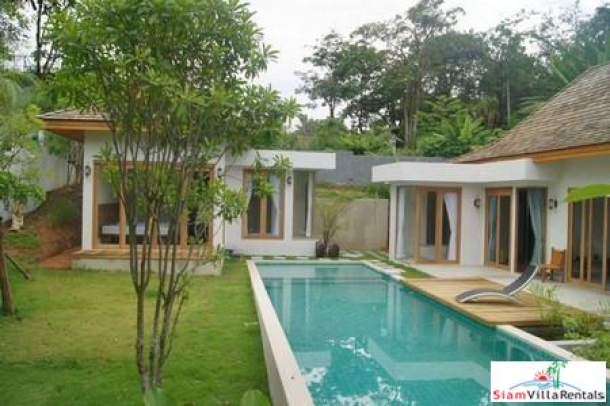 Modern House with Sea-Views and a Swimming Pool on a New Development For Long Term Rental at Rawai, Phuket-14