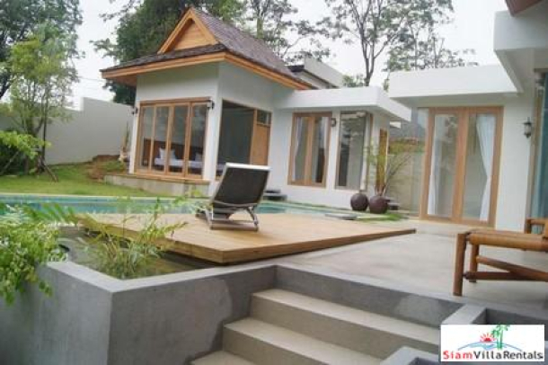 Land and House | Modern Three Bedroom House for Rent  in Chalong-15