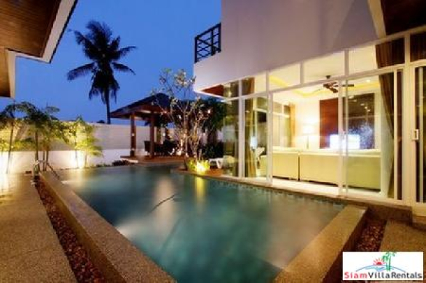 Modern House with Sea-Views and a Swimming Pool on a New Development For Long Term Rental at Rawai, Phuket-13