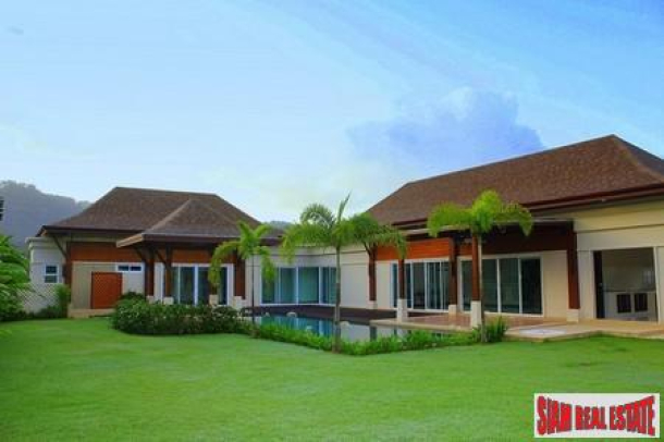 Thai Balinese Style 4 Bedroom Villa with Pool in Thalang-1