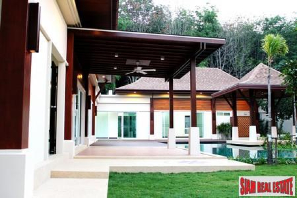 Thai Balinese Style 4 Bedroom Villa with Pool in Thalang-11