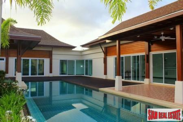 Thai Balinese Style 4 Bedroom Villa with Pool in Thalang-3