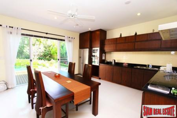 Thai Balinese Style 4 Bedroom Villa with Pool in Thalang-5