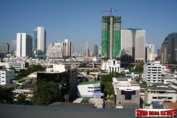 RENTED Fully furnished 1 bed, 1 bath condominium for rent, unique decoration on Sathorn Road-10