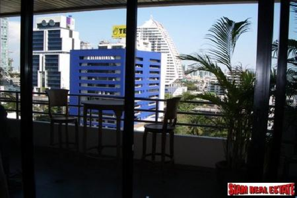 RENTED Fully furnished 1 bed, 1 bath condominium for rent, unique decoration on Sathorn Road-9