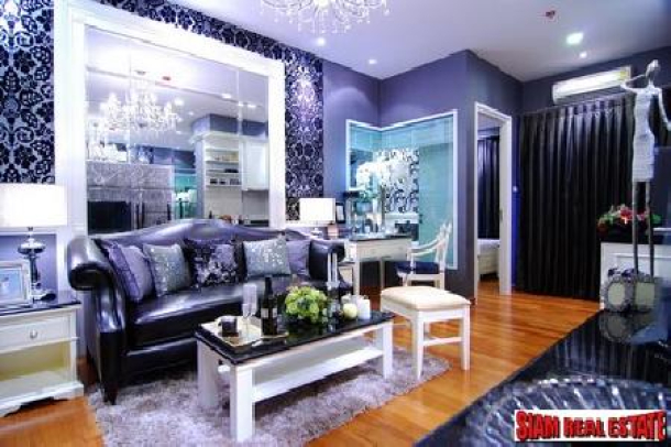RENTED Fully furnished 1 bed, 1 bath condominium for rent, unique decoration on Sathorn Road-1
