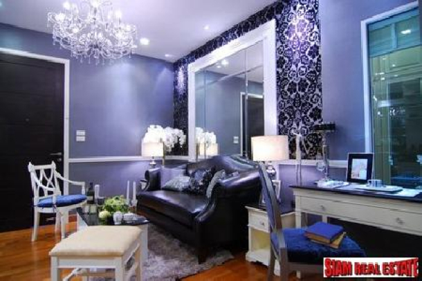 RENTED Fully furnished 1 bed, 1 bath condominium for rent, unique decoration on Sathorn Road-3
