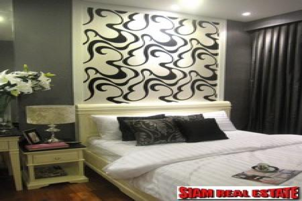 RENTED Fully furnished 1 bed, 1 bath condominium for rent, unique decoration on Sathorn Road-5
