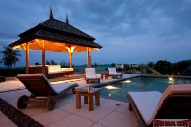 Luxurious Three Bedroom Holiday Villa with Great Sea Views in Rawai-1
