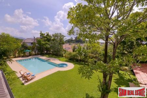 Grand Five Bedroom Family Home with Pool for Rent in Cherng Talay-14