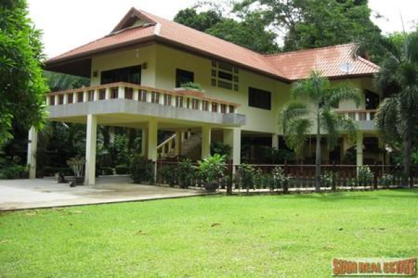 Secluded 2 Bedroom Pool Villa on One Rai in Naiharn-1