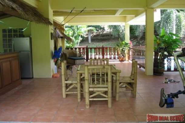 Secluded 2 Bedroom Pool Villa on One Rai in Naiharn-3