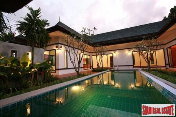 Brand New 3 Bedroom House with Pool in Chalong-12